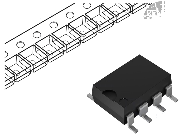 Transistor: N-MOSFET; unipolair; SOP8 Transistor: N-MOSFET; unipolair; SOP8